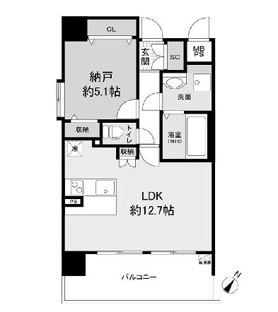 物件○○の間取り図