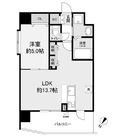 物件○○の間取り図
