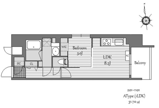 物件○○の間取り図