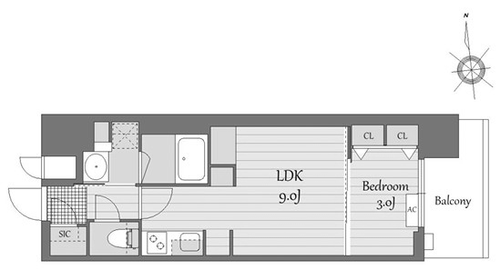 物件○○の間取り図