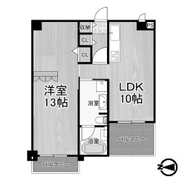物件○○の間取り図