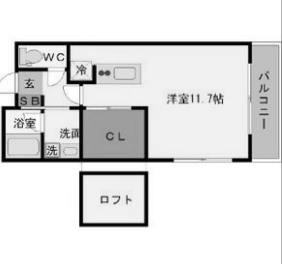 物件○○の間取り図