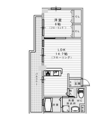 物件○○の間取り図