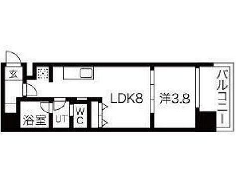 物件○○の間取り図