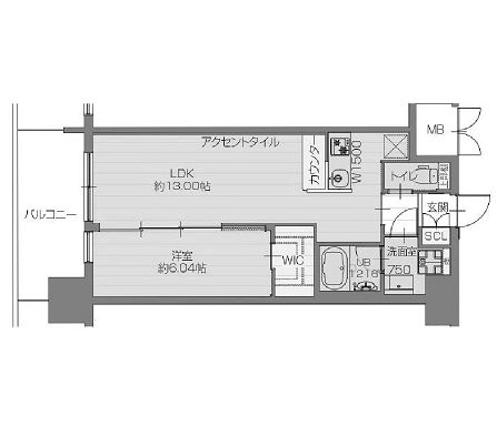 物件○○の間取り図