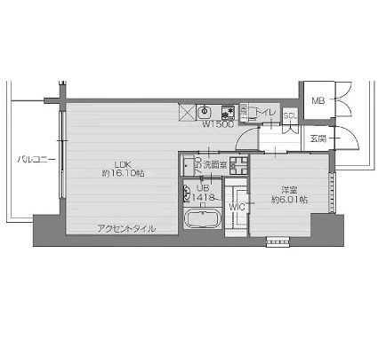 物件○○の間取り図