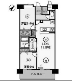 物件○○の間取り図