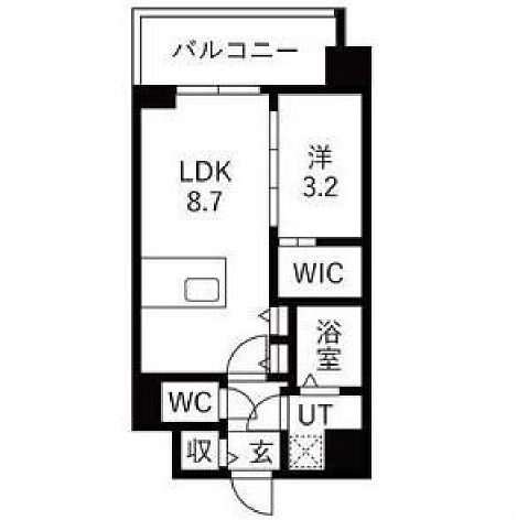 物件○○の間取り図