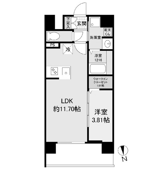 物件○○の間取り図