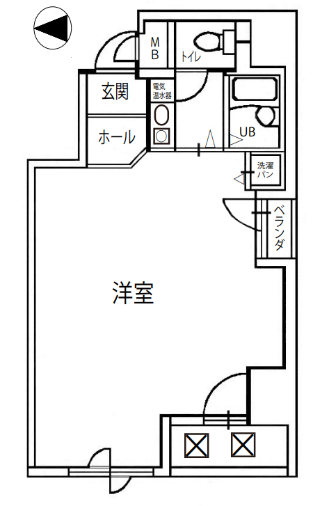 物件○○の間取り図