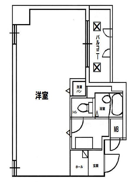 物件○○の間取り図