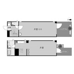 物件○○の間取り図