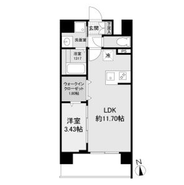 物件○○の間取り図