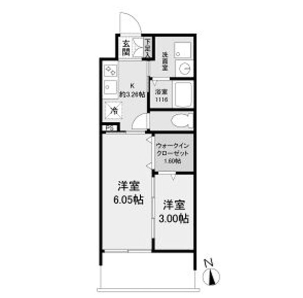 物件○○の間取り図