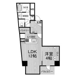 物件○○の間取り図