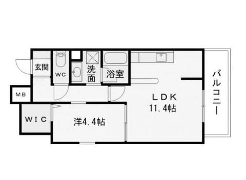 物件○○の間取り図