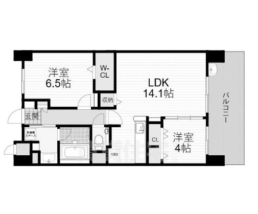 物件○○の間取り図
