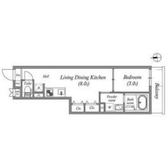 物件○○の間取り図