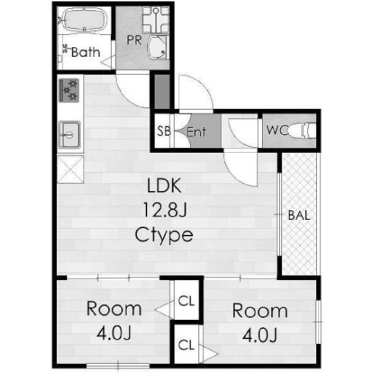 物件○○の間取り図