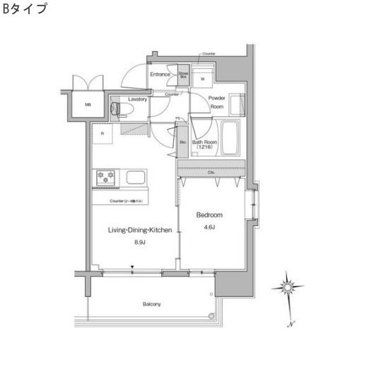 物件○○の間取り図