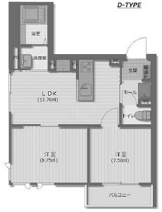 物件○○の間取り図