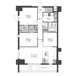物件○○の間取り図