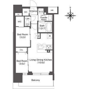 物件○○の間取り図