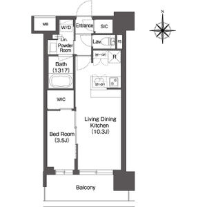 物件○○の間取り図