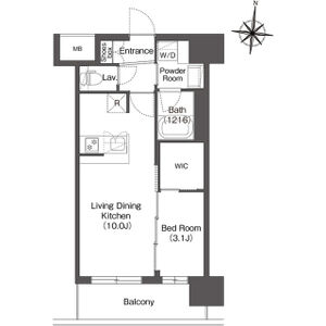 物件○○の間取り図