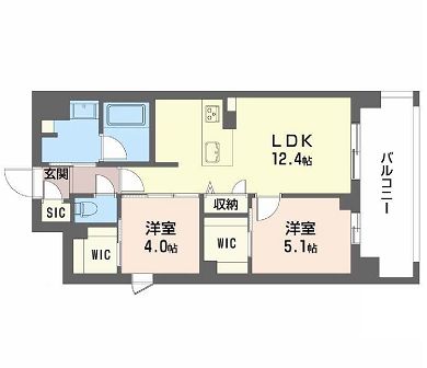 物件○○の間取り図