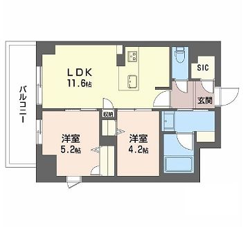 物件○○の間取り図