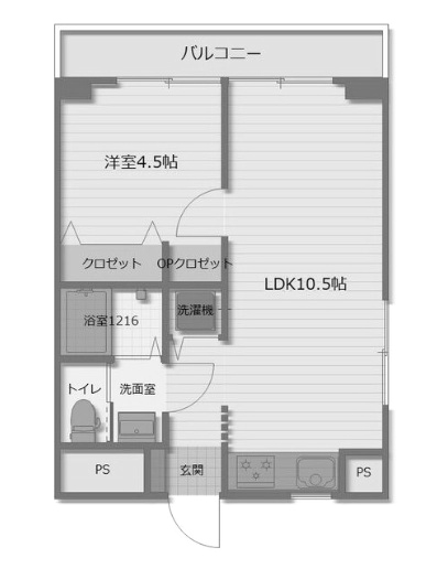 物件○○の間取り図