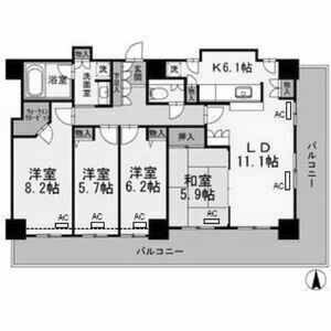 物件○○の間取り図