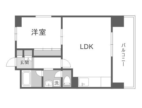 物件○○の間取り図