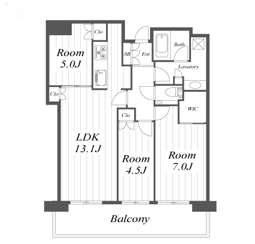物件○○の間取り図