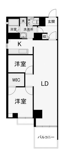 物件○○の間取り図