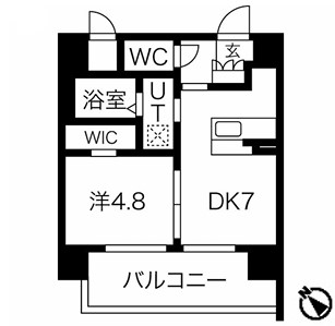 物件○○の間取り図