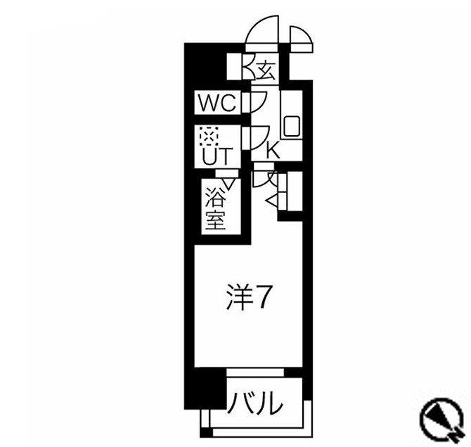 物件○○の間取り図