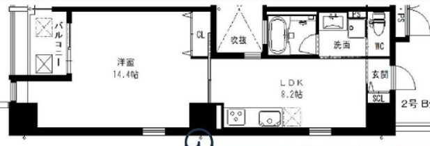 物件○○の間取り図