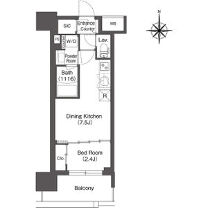 物件○○の間取り図