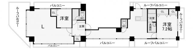 物件○○の間取り図