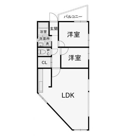物件○○の間取り図