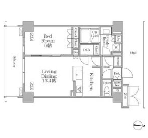 物件○○の間取り図