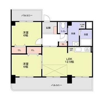 物件○○の間取り図