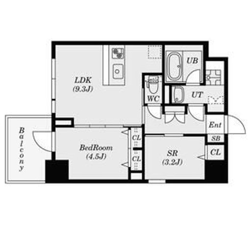 物件○○の間取り図