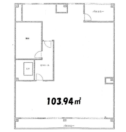 物件○○の間取り図