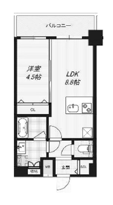 物件○○の間取り図