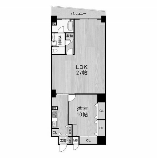 物件○○の間取り図