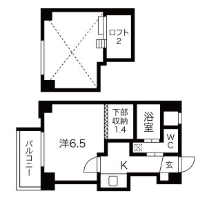 物件○○の間取り図