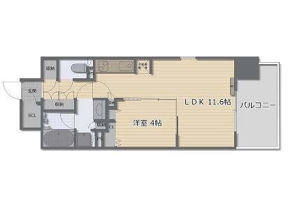 物件○○の間取り図
